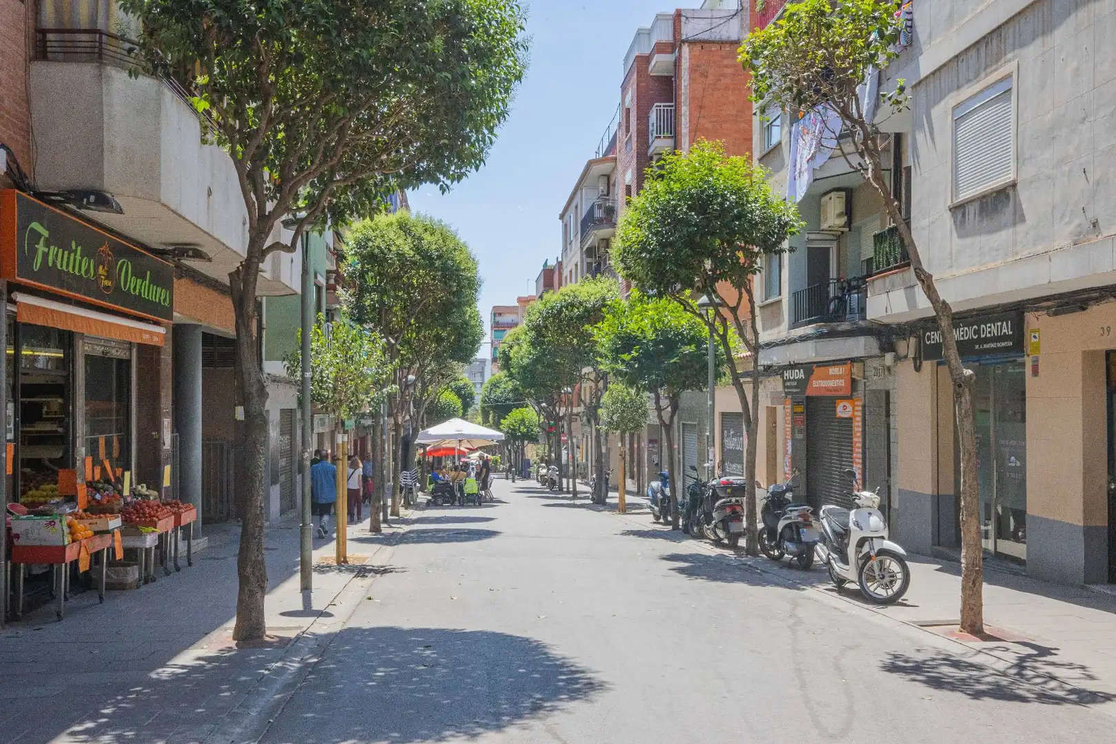 Vista exterior de Piso en venta en Badalona con Amueblado