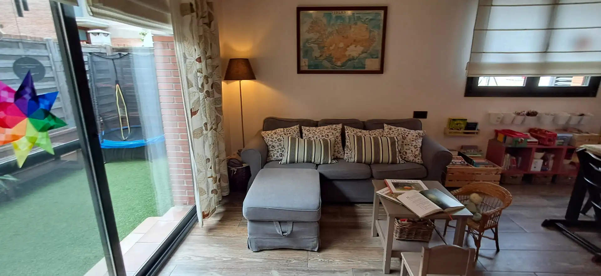 Living room of Detached homes for sale in Sant Antoni de Vilamajor  with Air Conditioner, Heating and Terrace
