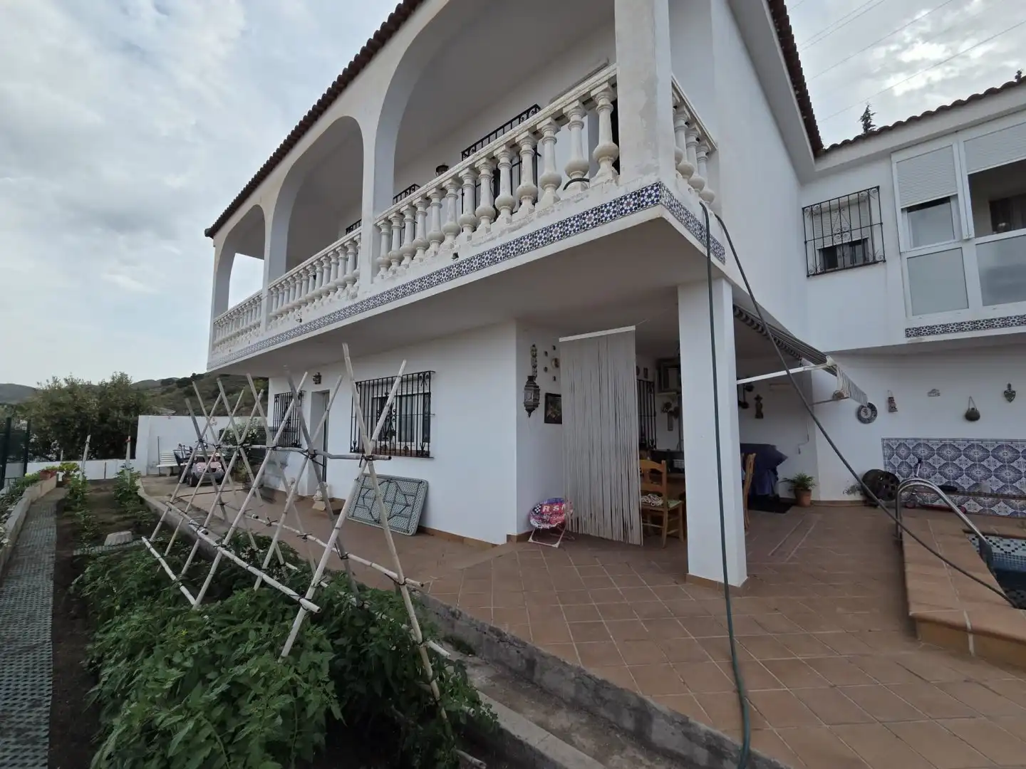 Vista exterior de Casa o chalet en venta en Málaga con Jardín privado, Terraza y Piscina