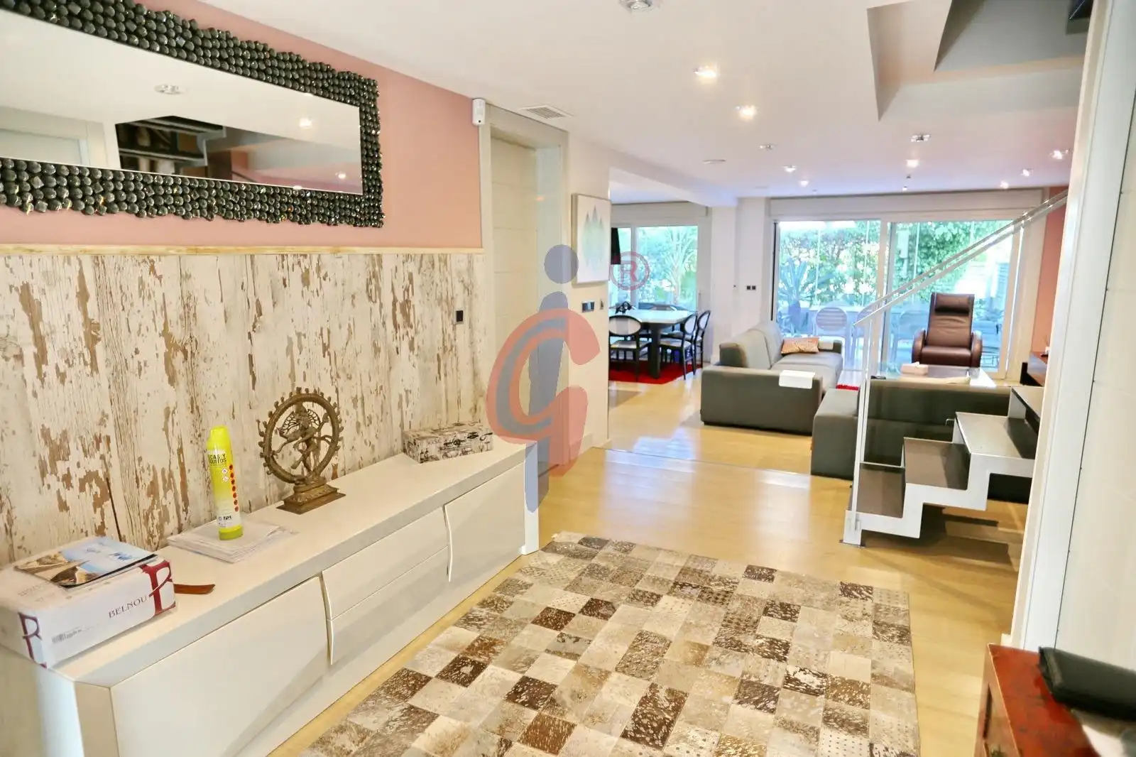Sala de estar de Casa o chalet en venta en Guardamar del Segura con Aire acondicionado, Jardín privado y Terraza