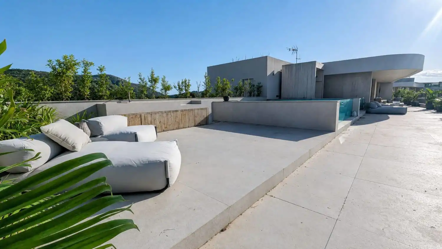Terrasse von Dachboden zum Verkauf in Oropesa del Mar / Orpesa mit Klimaanlage, Heizung und Terrasse