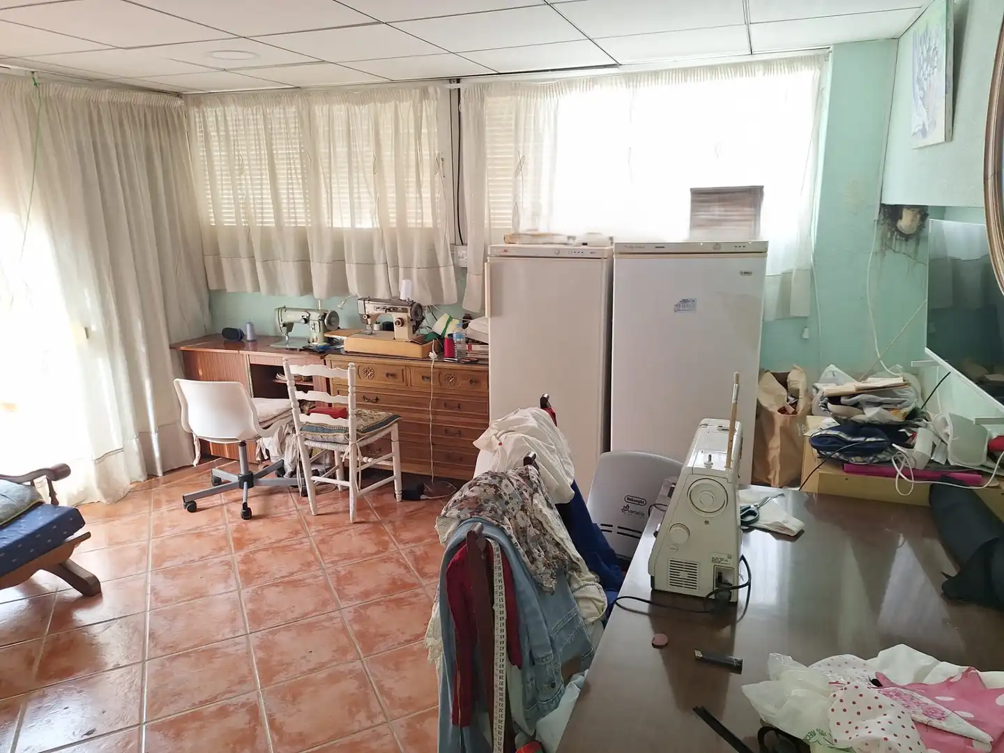 Cocina de Casa o chalet en venta en Alicante / Alacant con Aire acondicionado, Jardín privado y Terraza