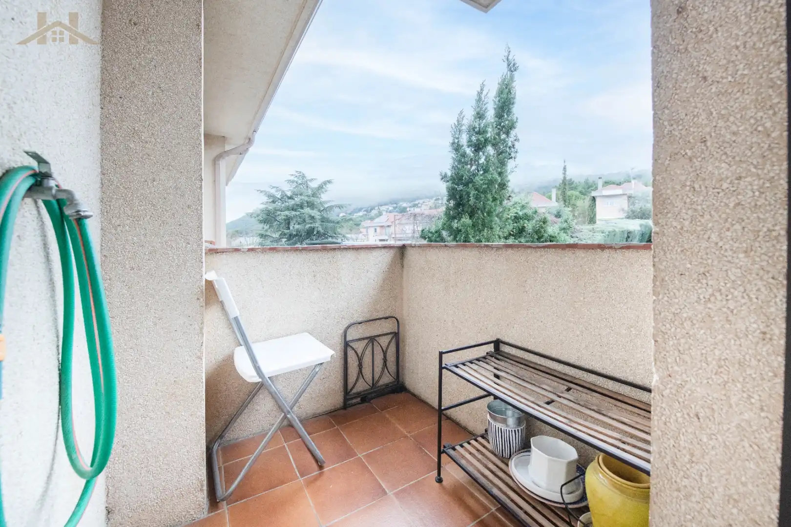 Balcony of Detached homes for sale in Collado Mediano  with Heating, Private garden and Terrace