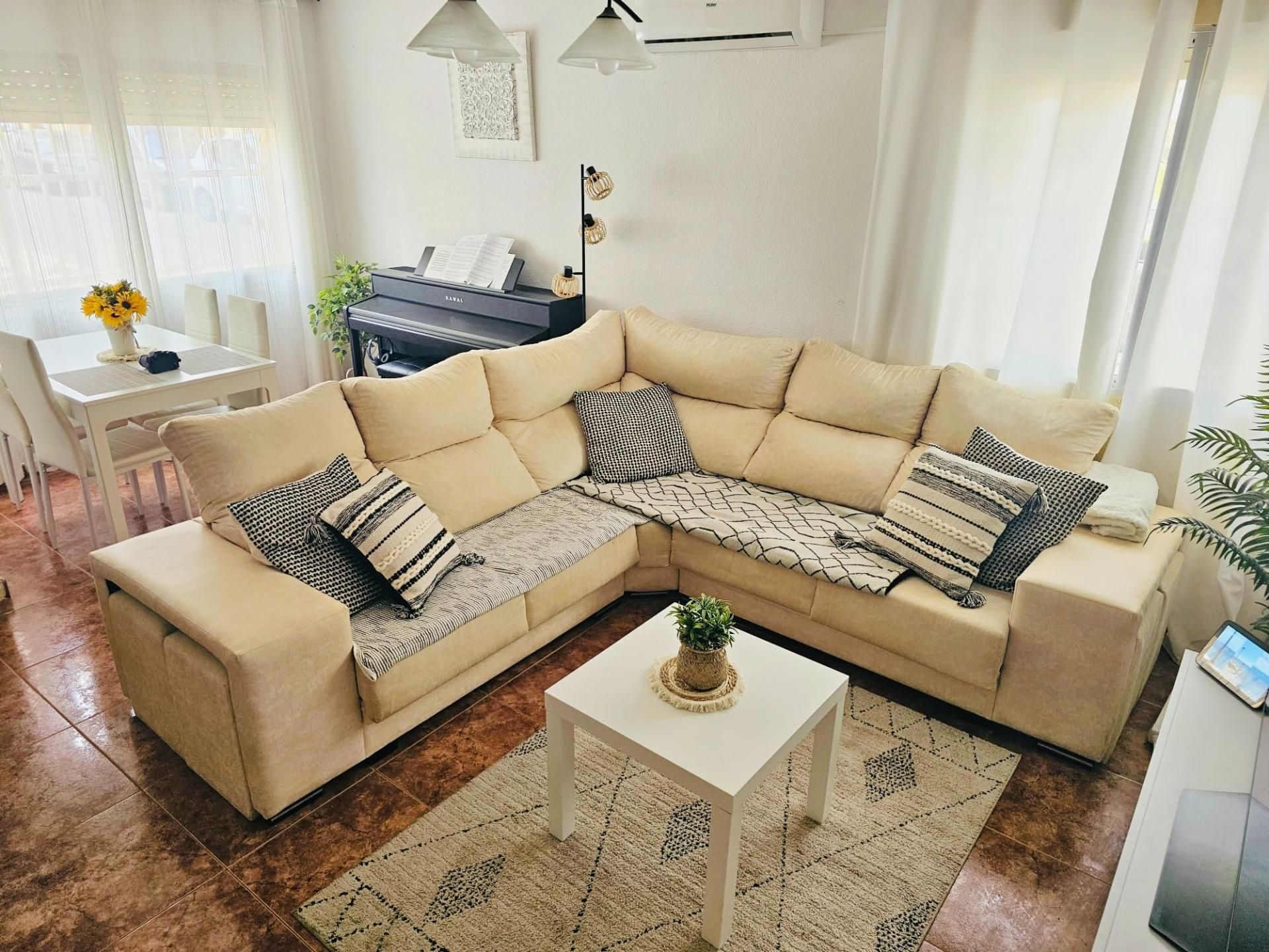 Living room of Single-family semi-detached for sale in Cartagena  with Air Conditioner and Heating