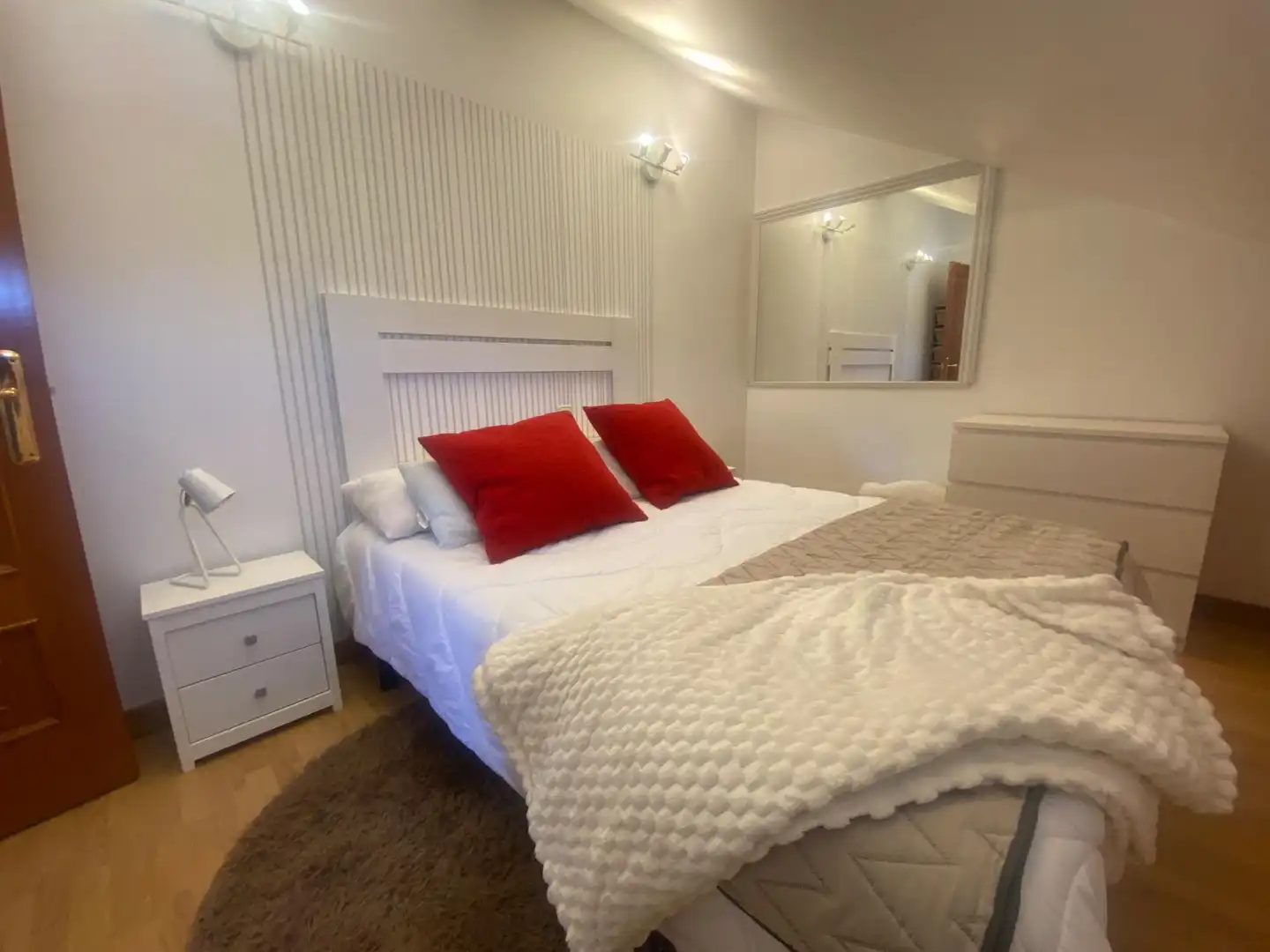 Habitación de Casa o chalet en venta en Vilagarcía de Arousa con Calefacción, Jardín privado y Parquet