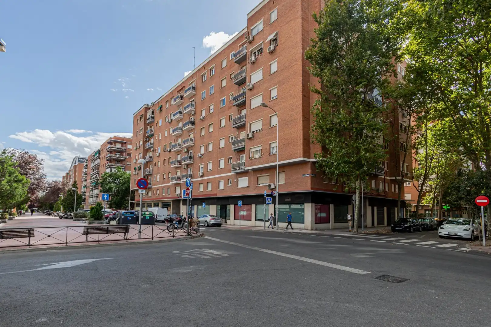 Exterior view of Flat for sale in Madrid  with Heating