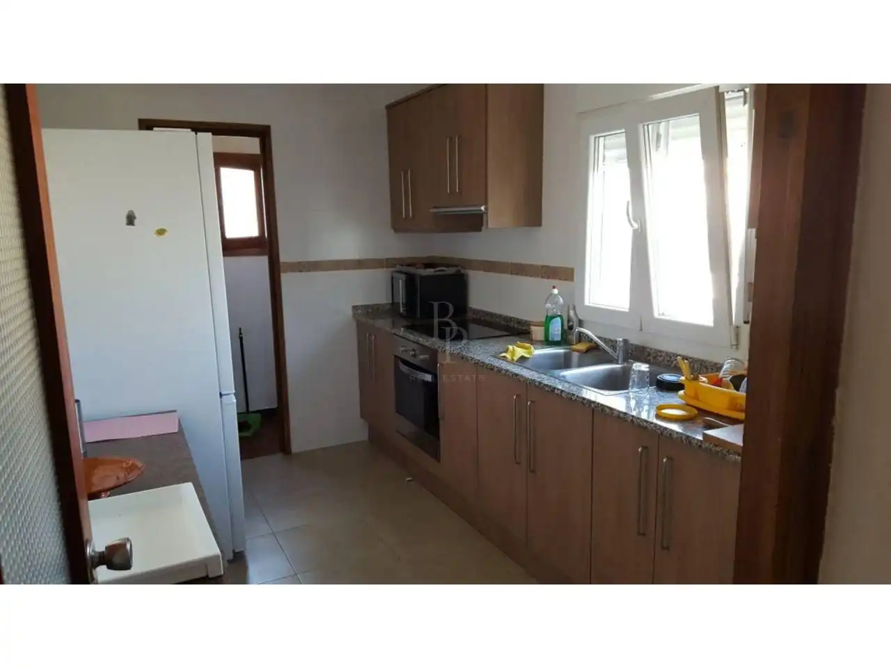 Cocina de Piso de alquiler en Vinaròs con Jardín privado, Terraza y Amueblado