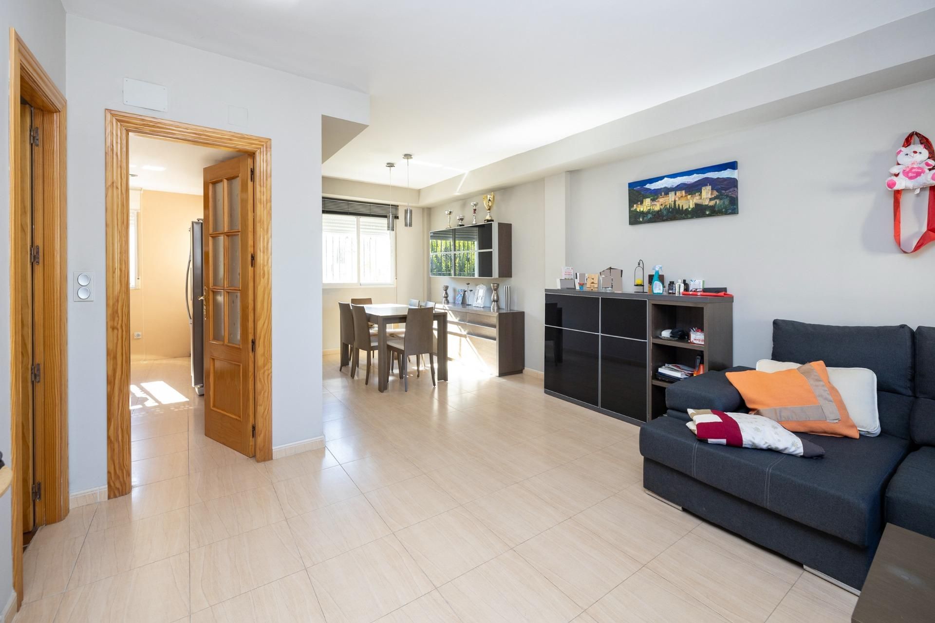 Living room of Single-family semi-detached for sale in Vegas del Genil  with Air Conditioner and Swimming Pool