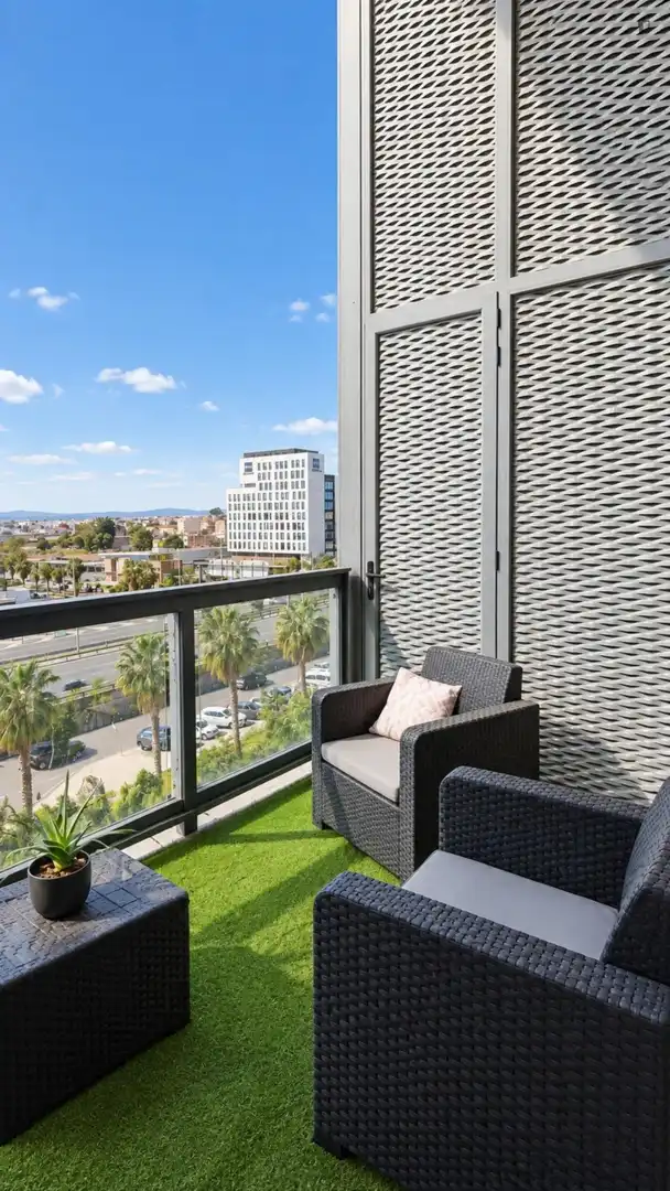 Balcony of Apartments for rent in El Castell