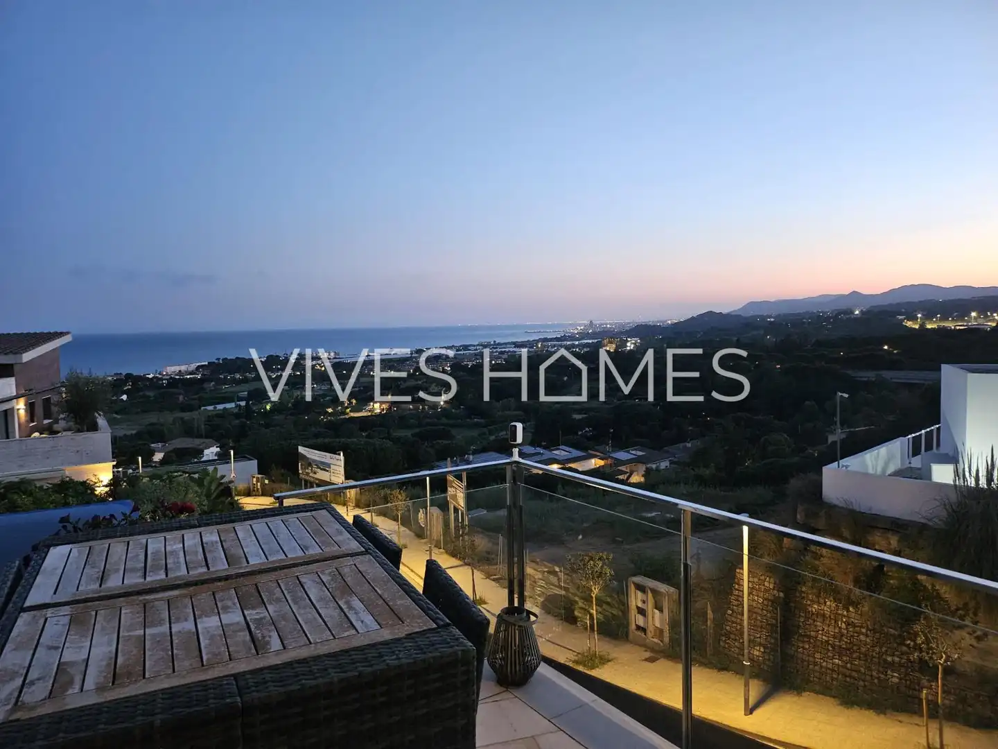 Terraza de Casa o chalet en venta en Sant Vicenç de Montalt con Aire acondicionado, Calefacción y Jardín privado