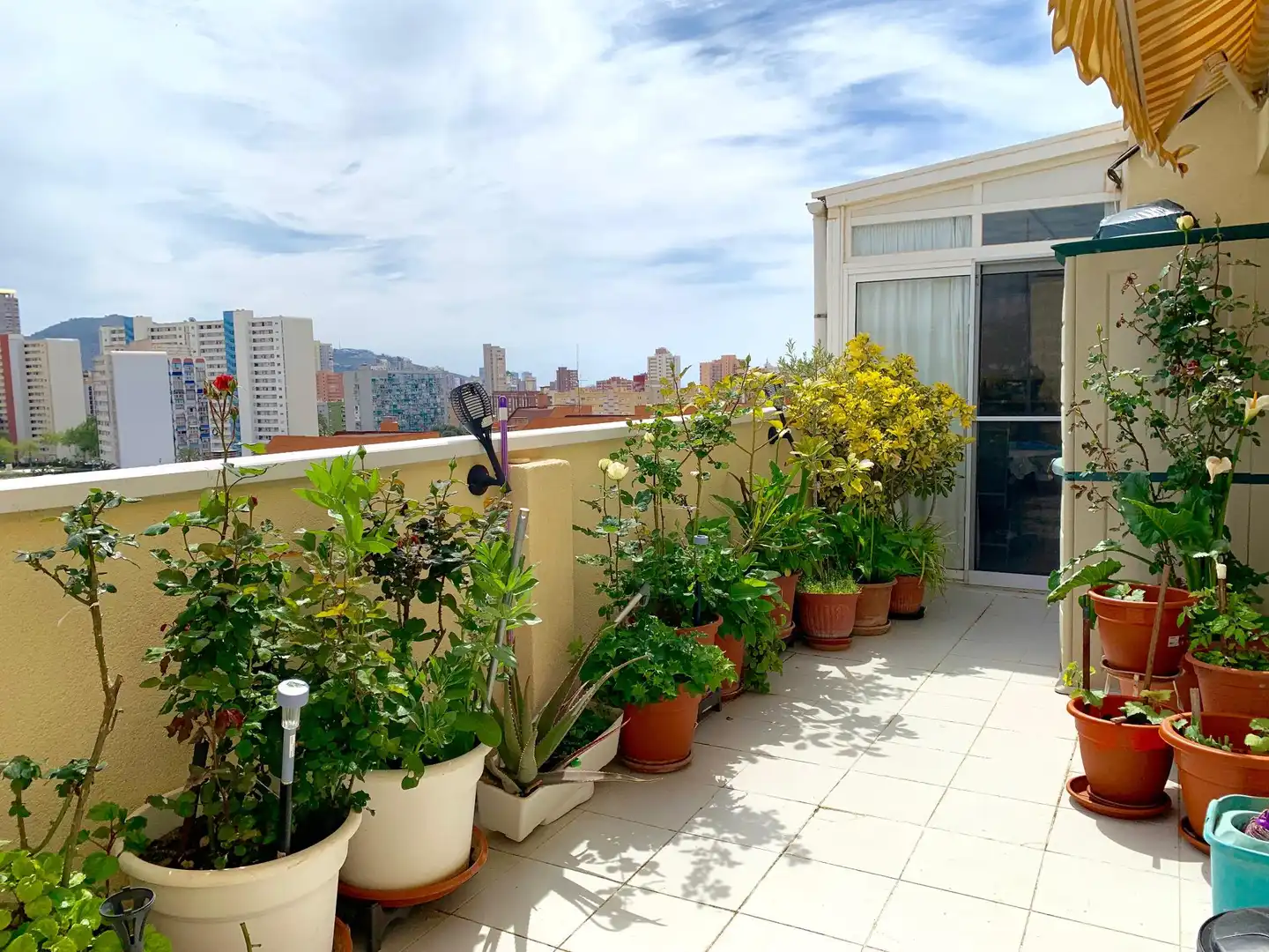 Terrasse von Dachboden zum Verkauf in Benidorm mit Klimaanlage, Heizung und Terrasse