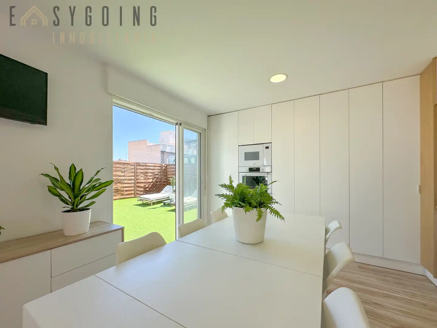 Cocina de Ático en venta en Elche / Elx con Aire acondicionado, Terraza y Amueblado