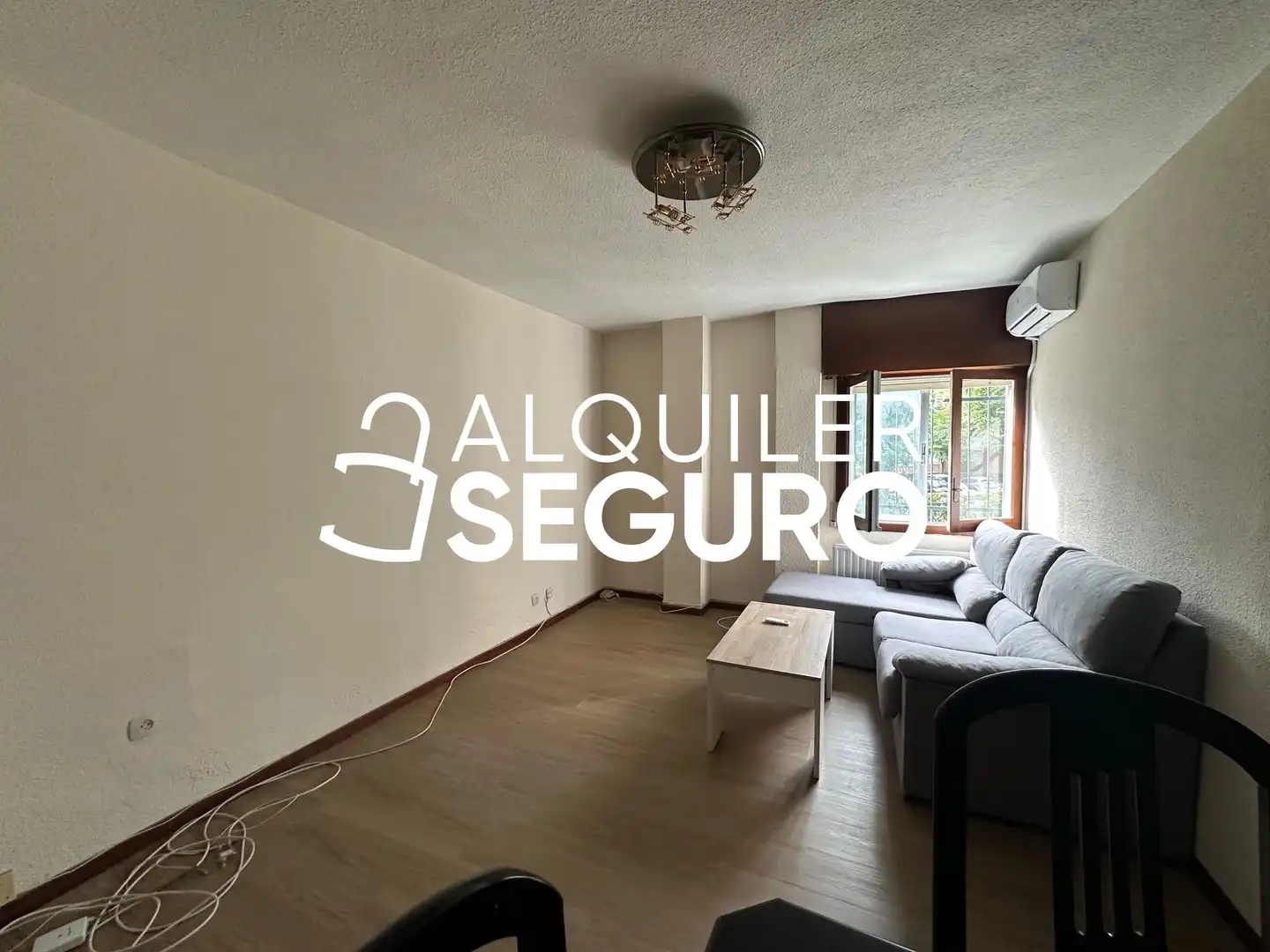 Sala d'estar de Pis de lloguer en Madrid amb Aire condicionat, Calefacció i Moblat