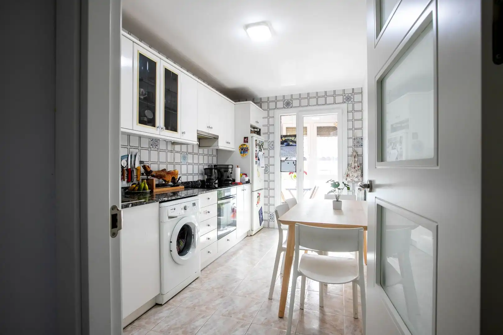 Küche von Wohnung zum Verkauf in Estella / Lizarra mit Heizung, Terrasse und Möbliert