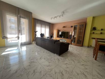 Living room of Flat for sale in Arbúcies  with Heating, Furnished and Balcony