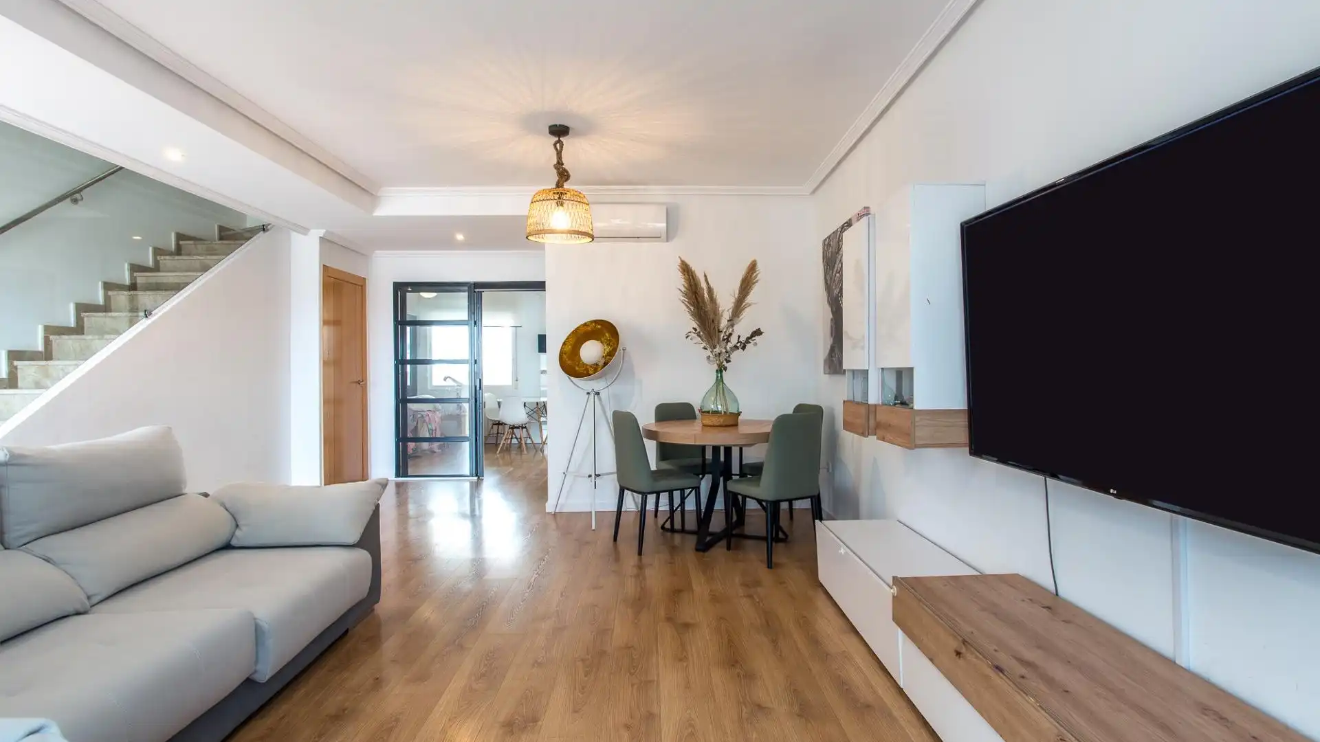 Sala de estar de Casa o chalet en venta en Molina de Segura con Aire acondicionado, Jardín privado y Terraza