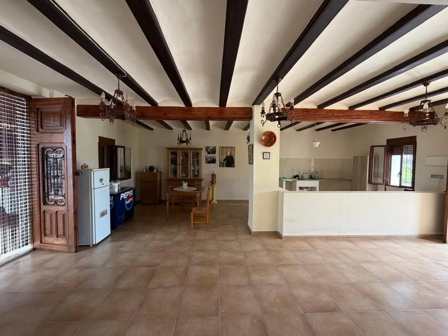 Küche von Country house zur Miete in Alboraya mit Privatgarten, Terrasse und Abstellraum