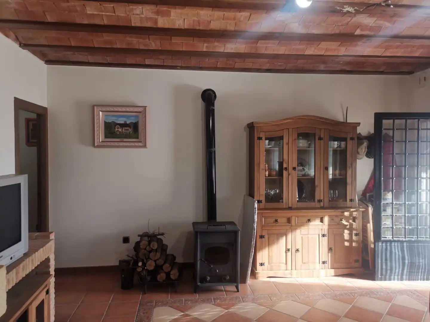 Wohnzimmer von Haus oder Chalet zum Verkauf in Lorca mit Klimaanlage, Heizung und Abstellraum