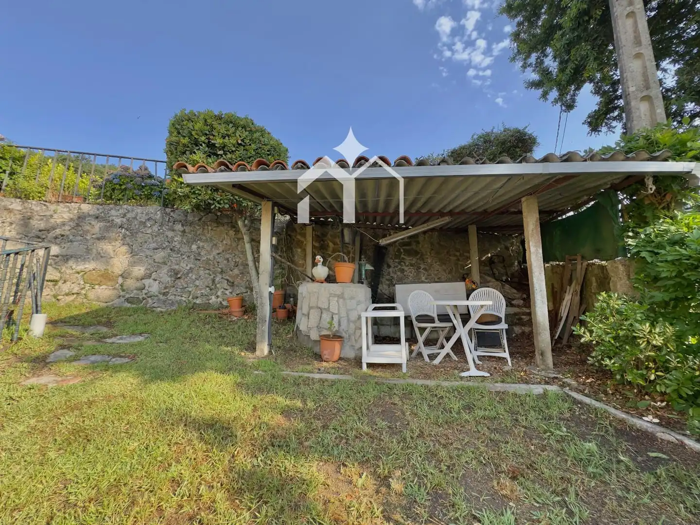 Garden of Houses for sale in Moaña