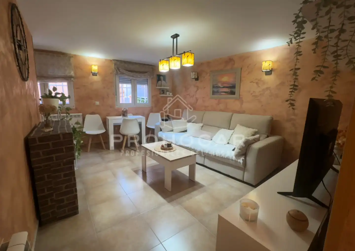 Sala d'estar de Casa o xalet en venda en Colmenar Viejo