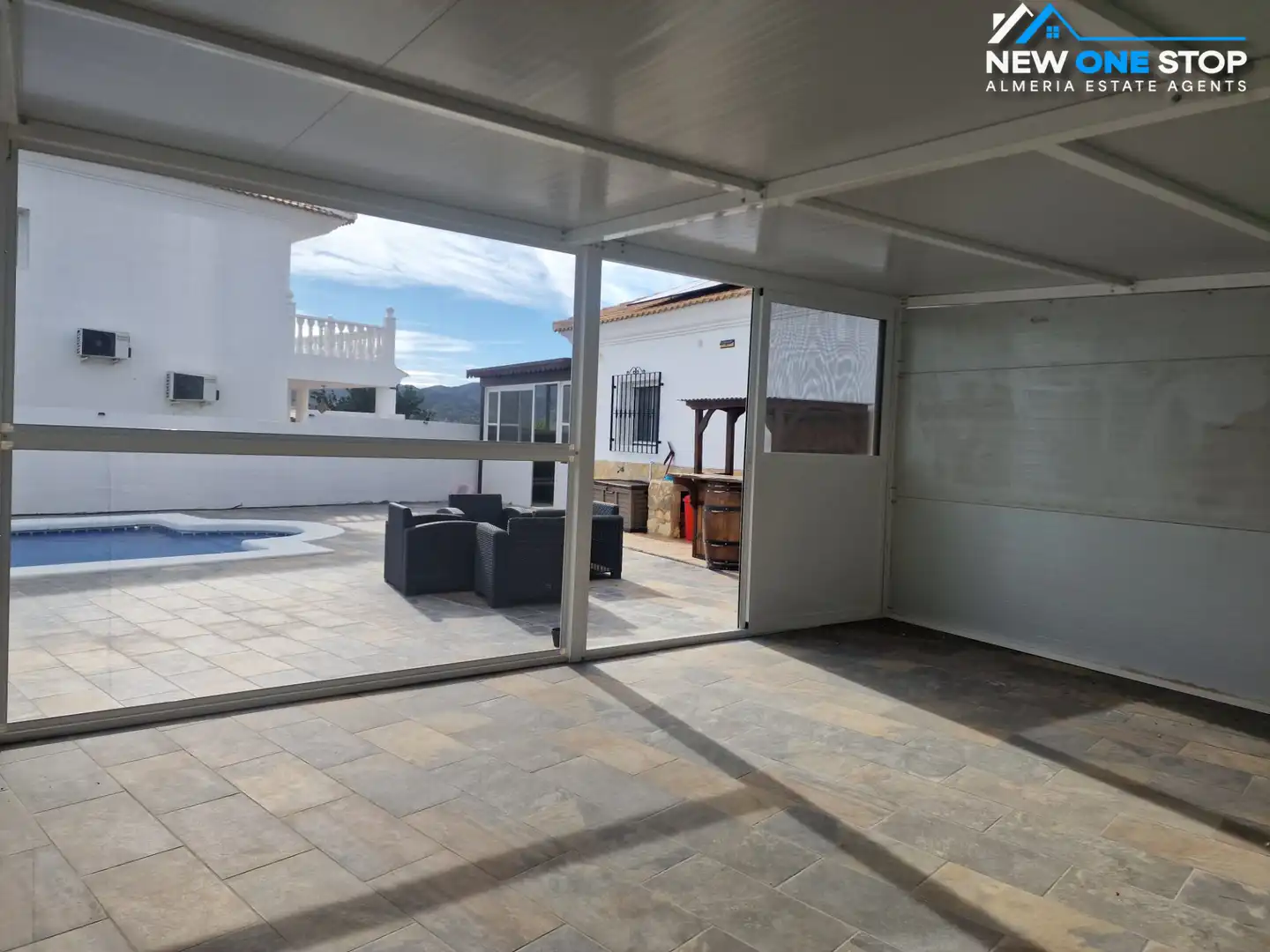 Terraza de Casa o chalet en venta en Arboleas con Aire acondicionado, Calefacción y Jardín privado
