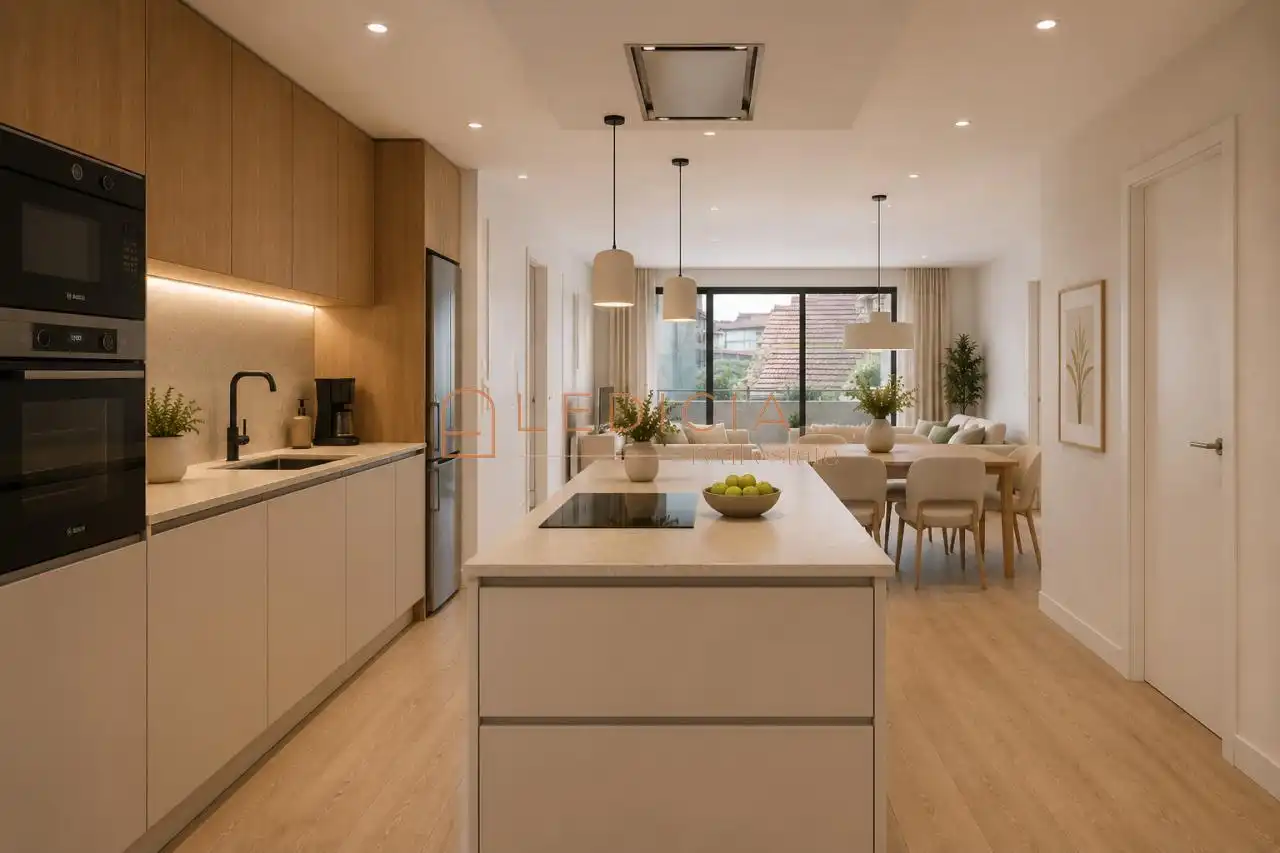 Cocina de Piso en venta en Vigo  con Aire acondicionado, Calefacción y Terraza