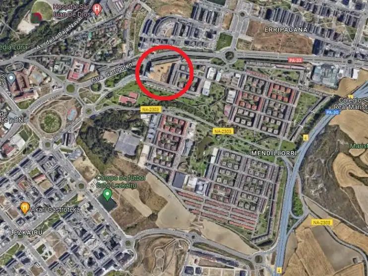 Vista exterior de Terreno industrial en venta en  Pamplona / Iruña
