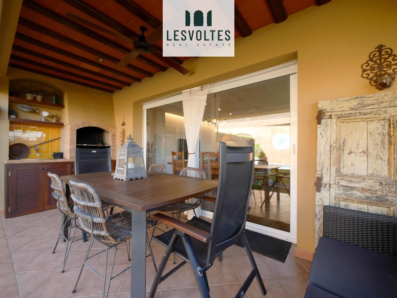 Terrace of Single-family semi-detached for sale in Palafrugell  with Air Conditioner, Heating and Private garden