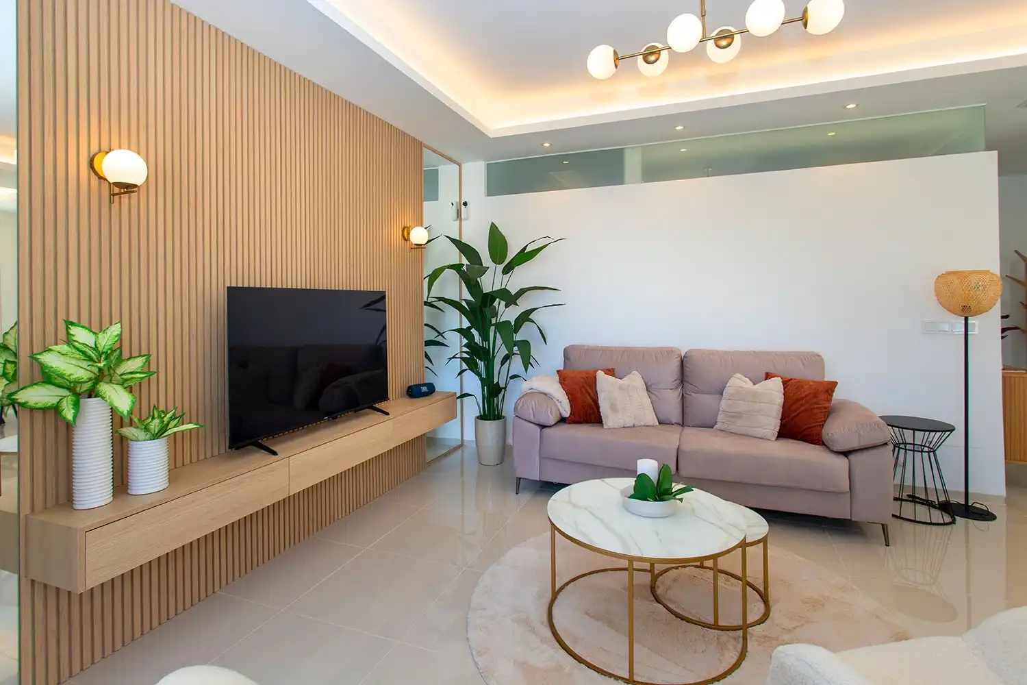 Sala de estar de Planta baja en venta en Rojales con Aire acondicionado, Terraza y Piscina