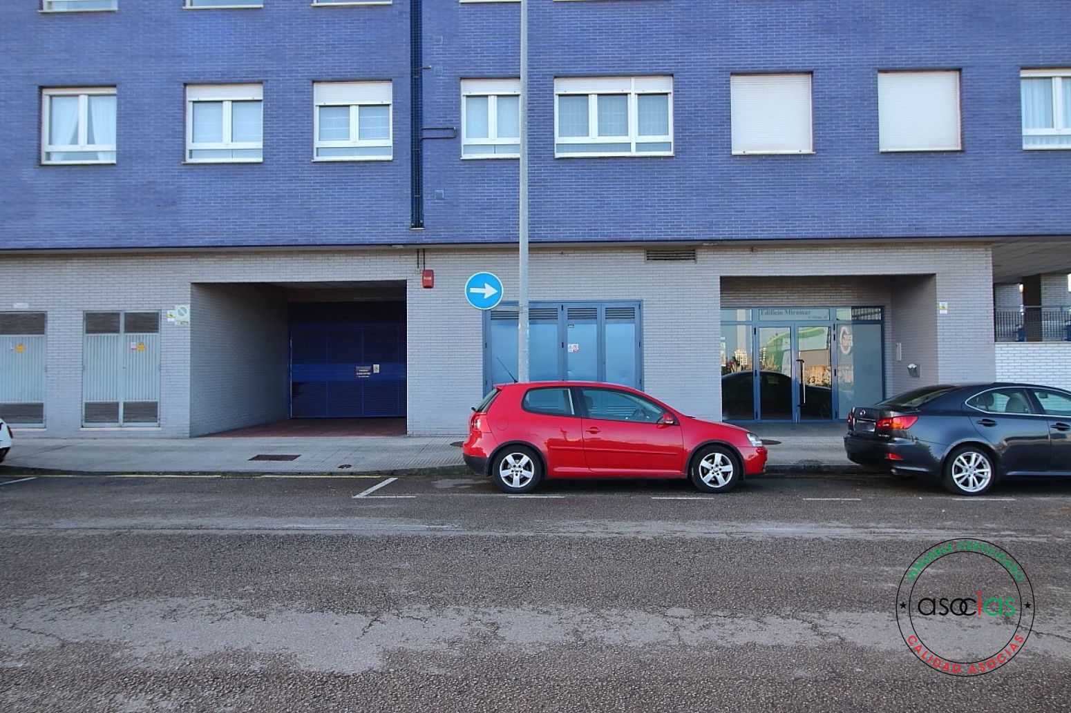 Parking of Flat for sale in Gijón   with Heating, Parquet flooring and Storage room