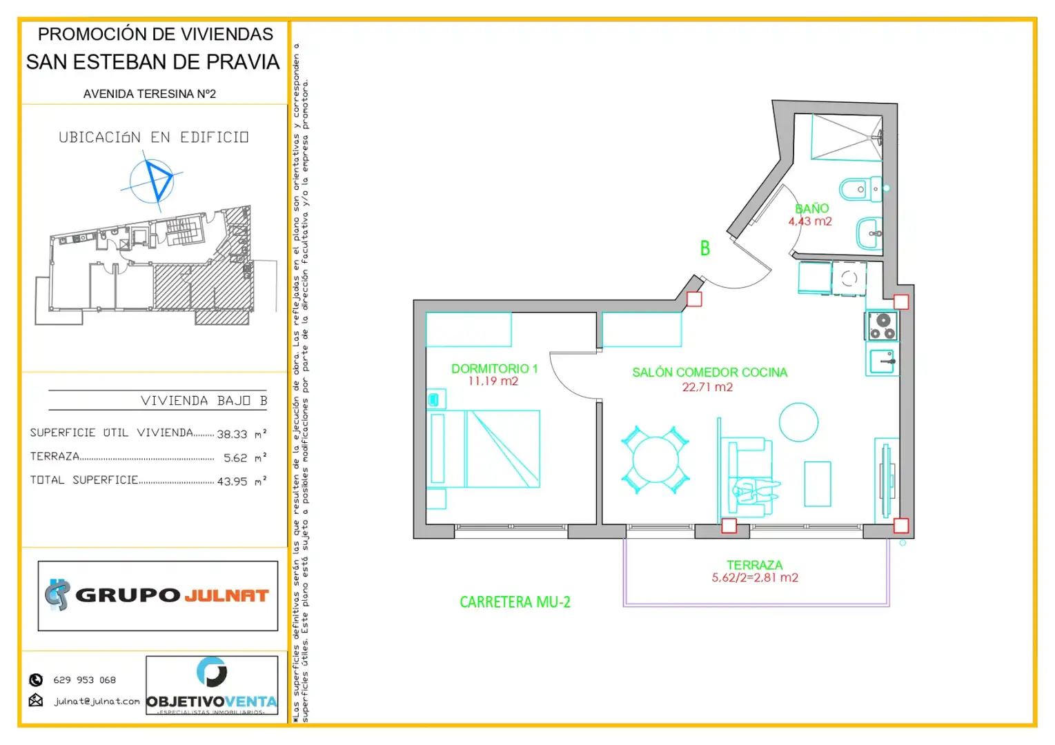 Wohnung mit Aufzug zum Verkauf in San Esteban - Avenida Teresina 2, imagen 2