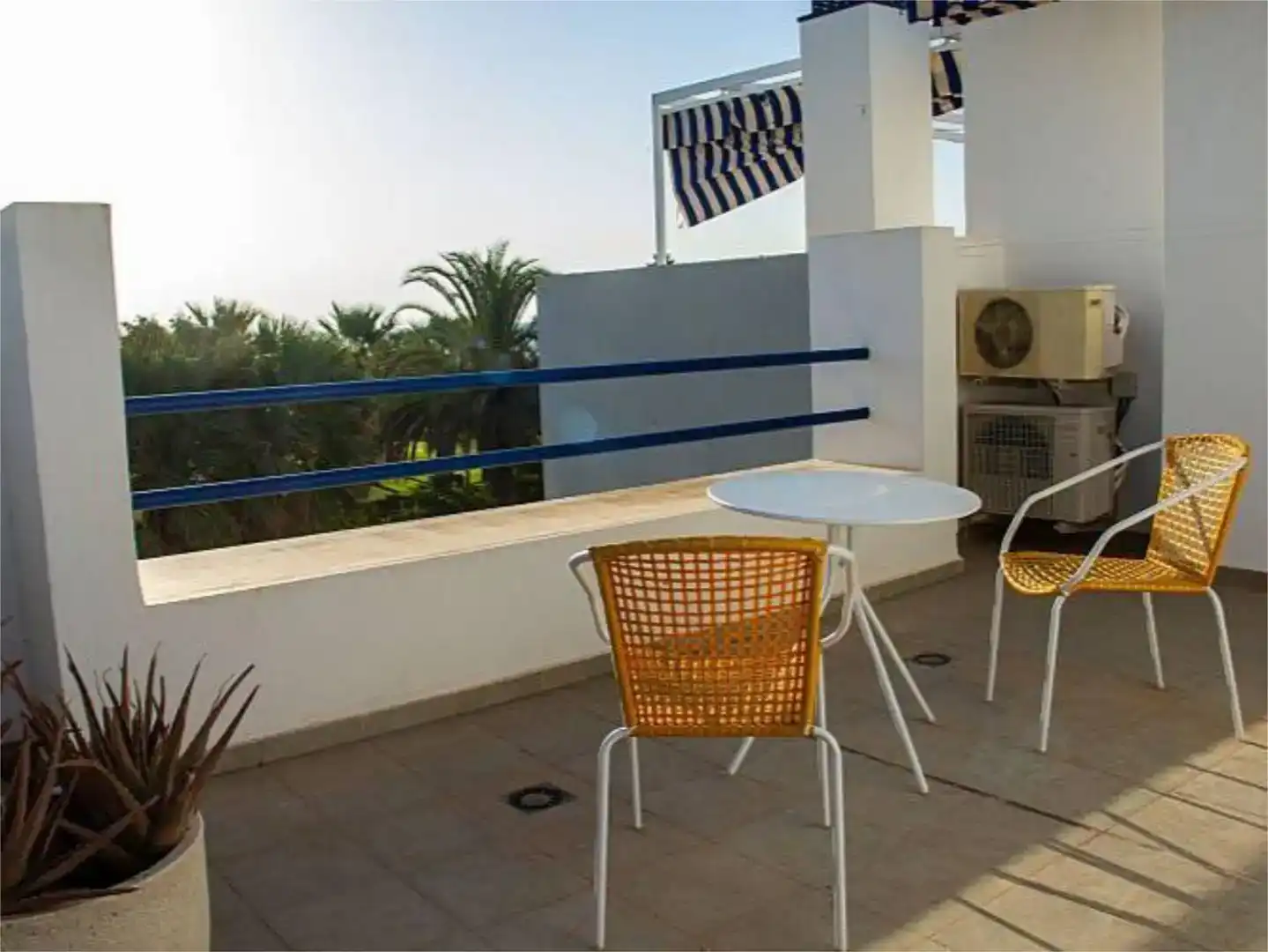 Terrassa de Dúplex en venda en Vera amb Aire condicionat, Jardí privat i Moblat