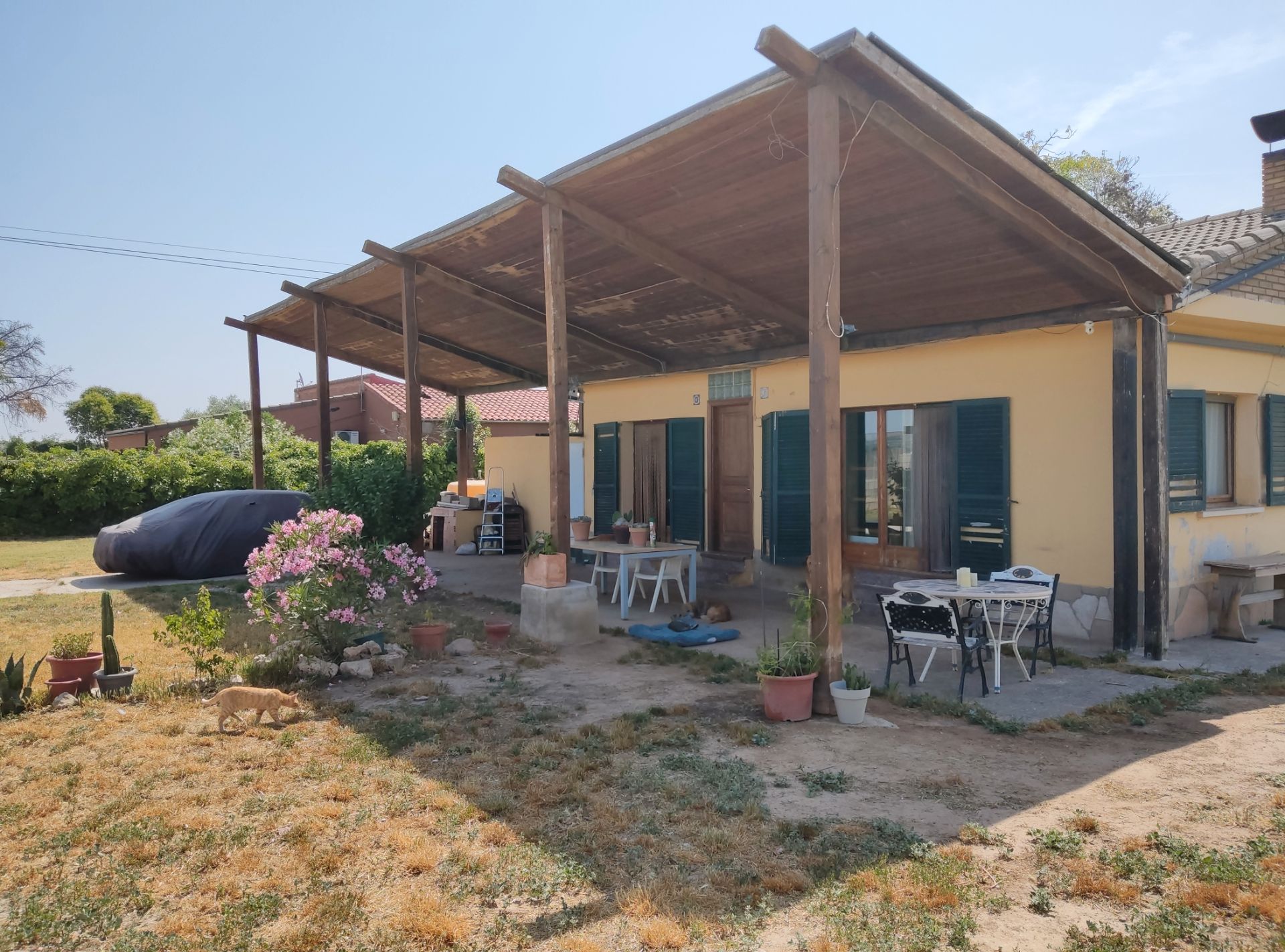 Terrace of Country house for sale in Puigverd de Lleida  with Heating, Private garden and Terrace