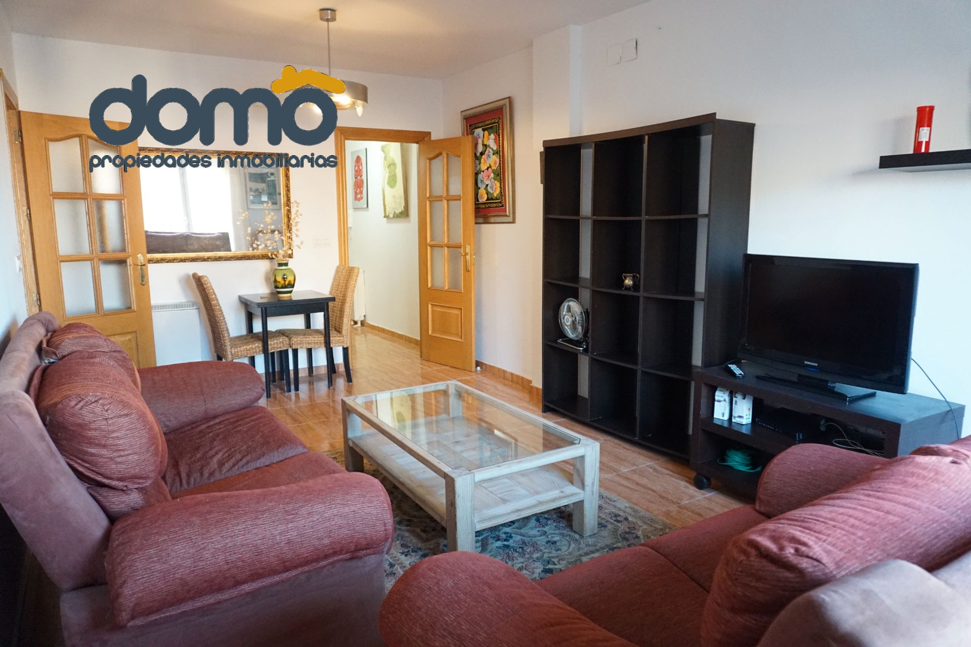 Living room of Flat for sale in Ogíjares  with Heating, Furnished and Balcony