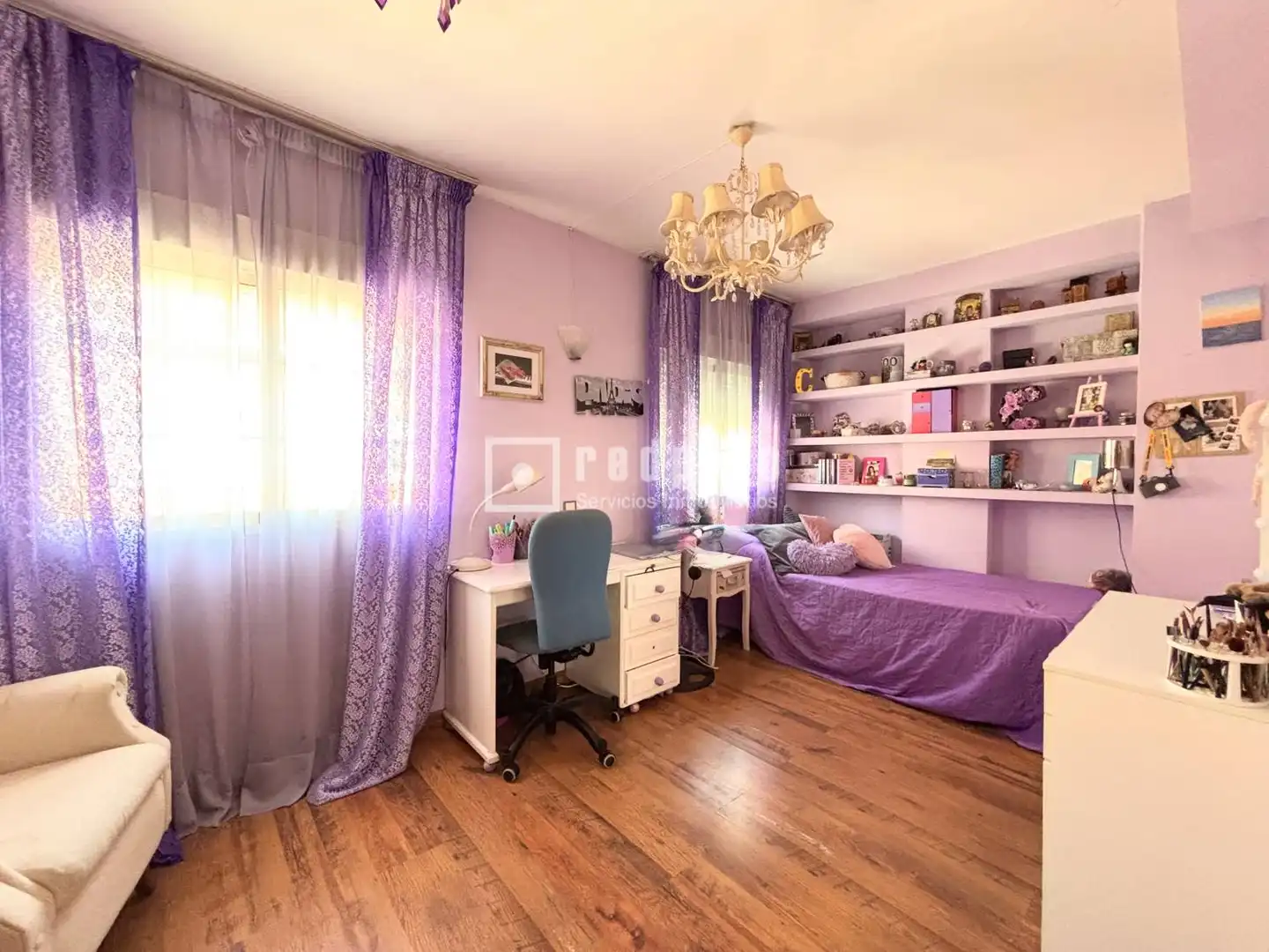 Bedroom of Houses for sale in Colmenar Viejo  with Air Conditioner, Heating and Private garden