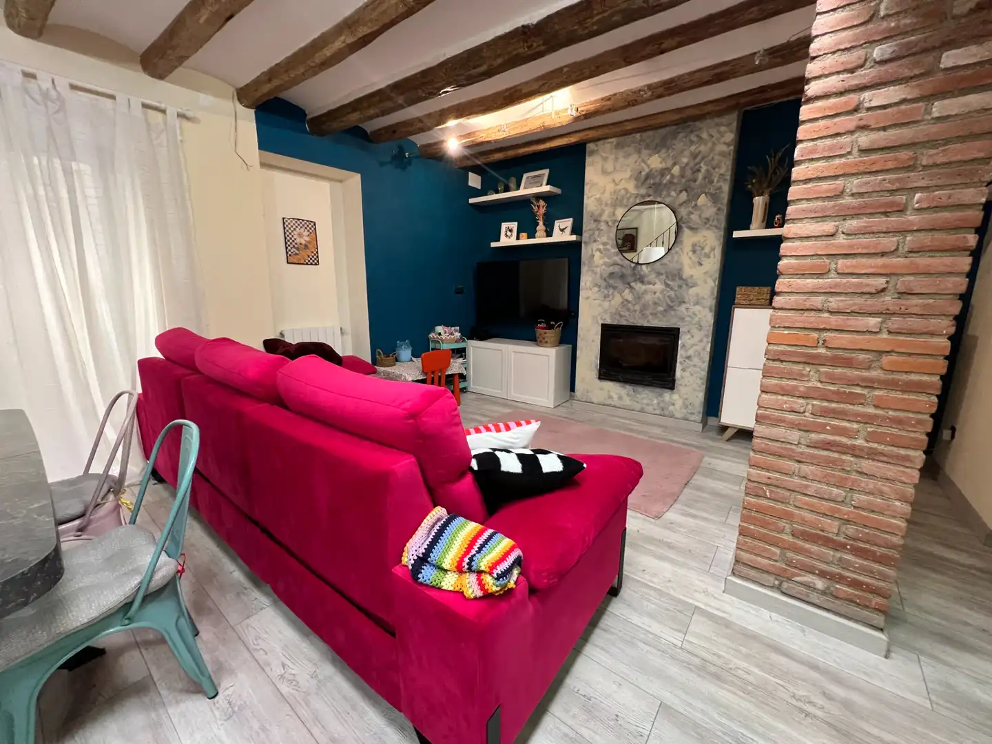 Sala d'estar de Casa o xalet en venda en La Selva del Camp amb Aire condicionat, Calefacció i Parquet