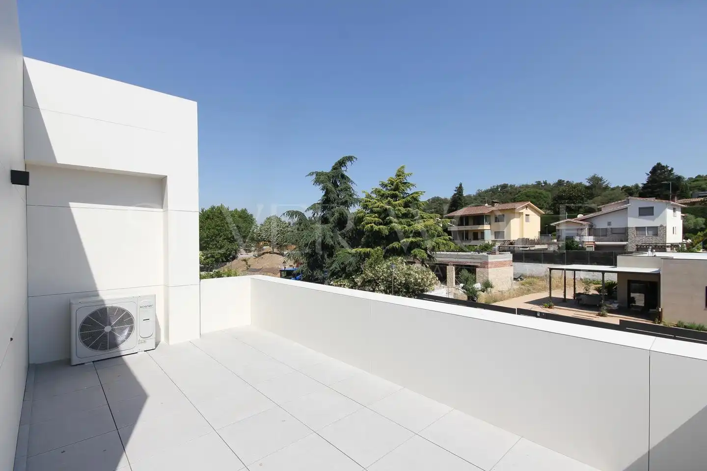 Terrassa de Casa o xalet en venda en Vallromanes amb Aire condicionat, Calefacció i Jardí privat