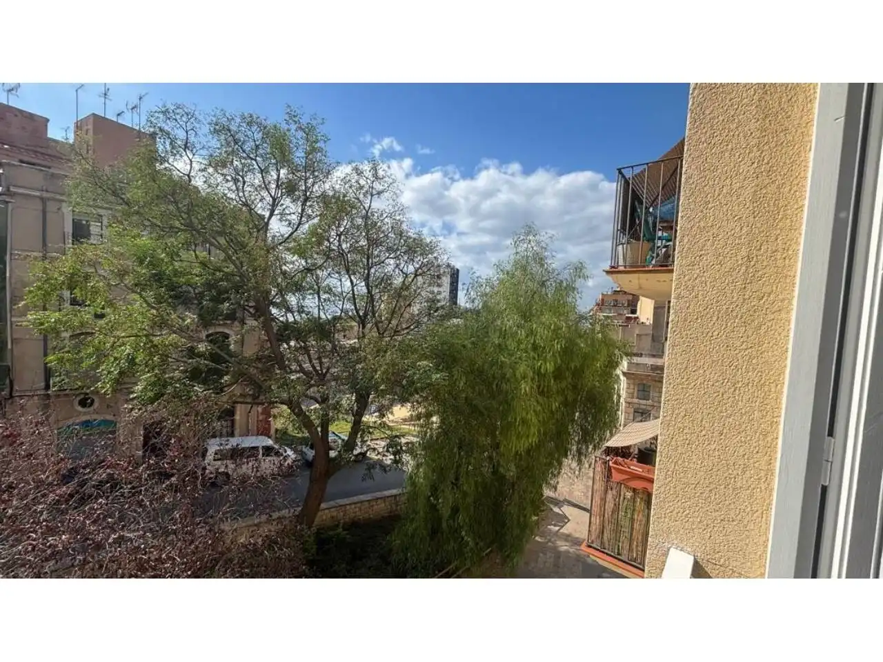 Terraza de Estudio de alquiler en Tarragona con Calefacción, Parquet y Amueblado