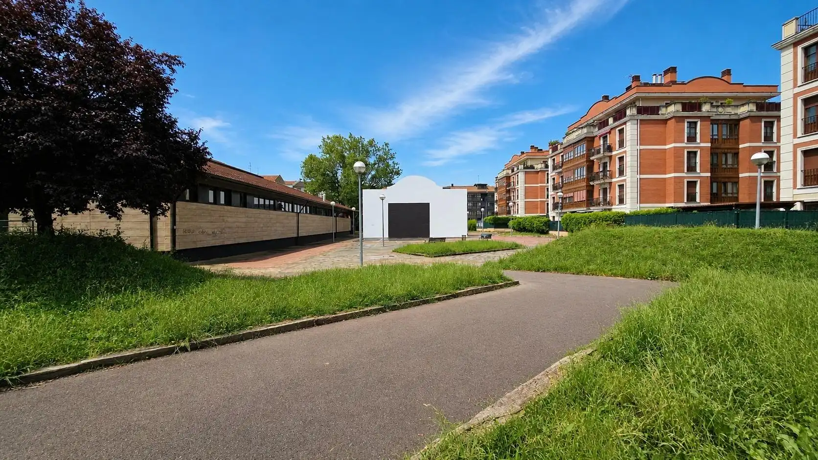 Parking of Flat for sale in Mungia  with Air Conditioner, Heating and Community pool