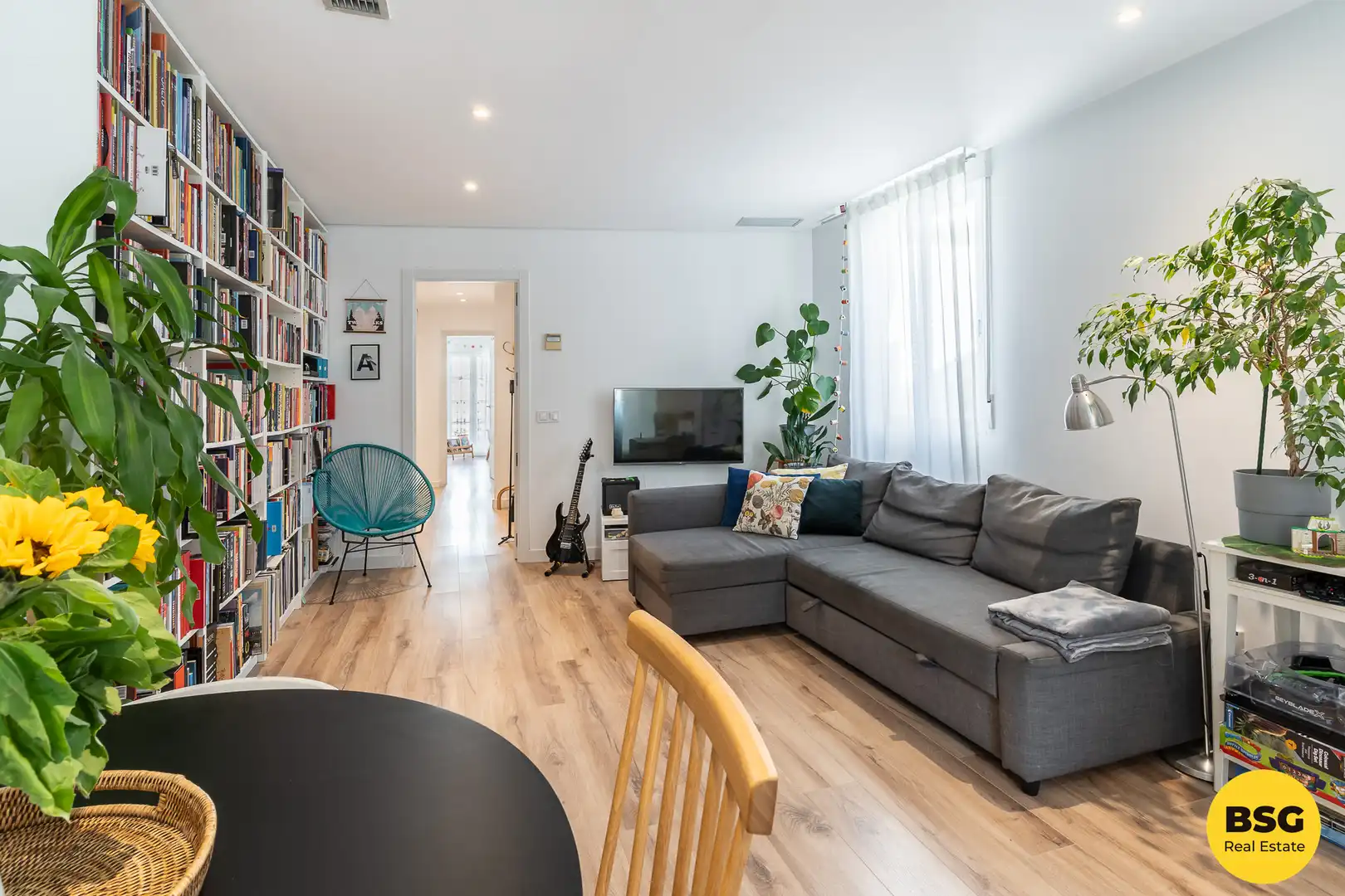 Sala de estar de Piso en venta en Madrid con Aire acondicionado, Calefacción y Balcón