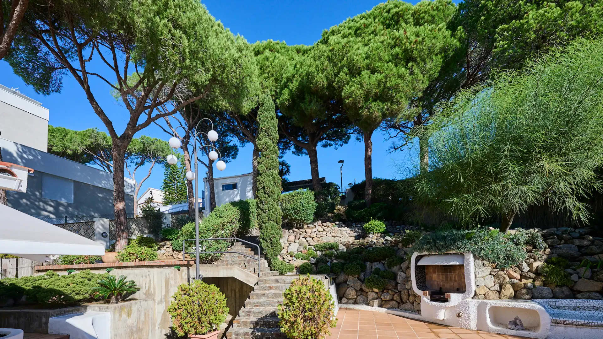 Jardín de Casa o chalet en venta en Arenys de Mar con Aire acondicionado, Calefacción y Jardín privado