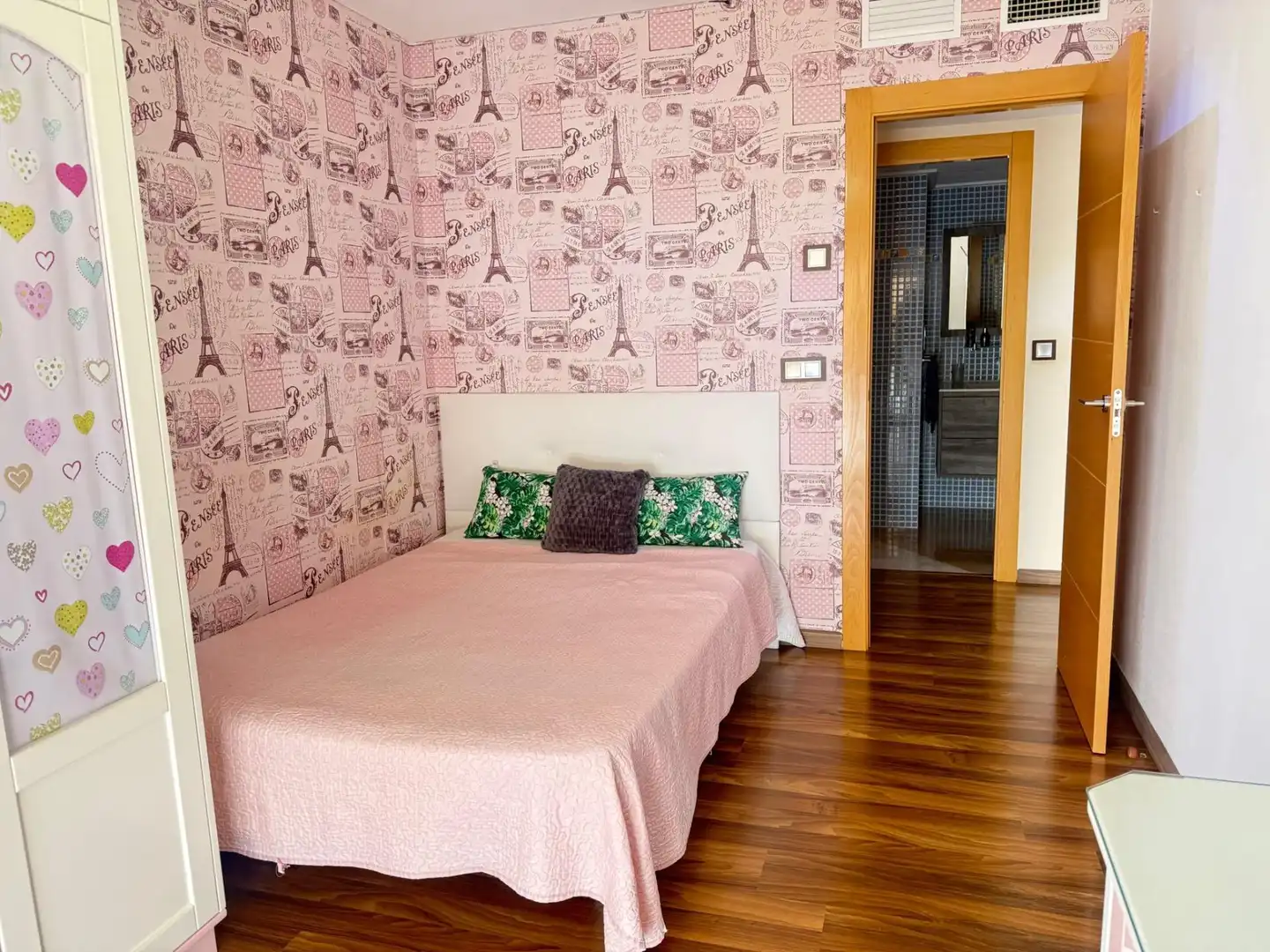 Schlafzimmer von Wohnung zur Miete in Águilas mit Klimaanlage, Parkett und Terrasse