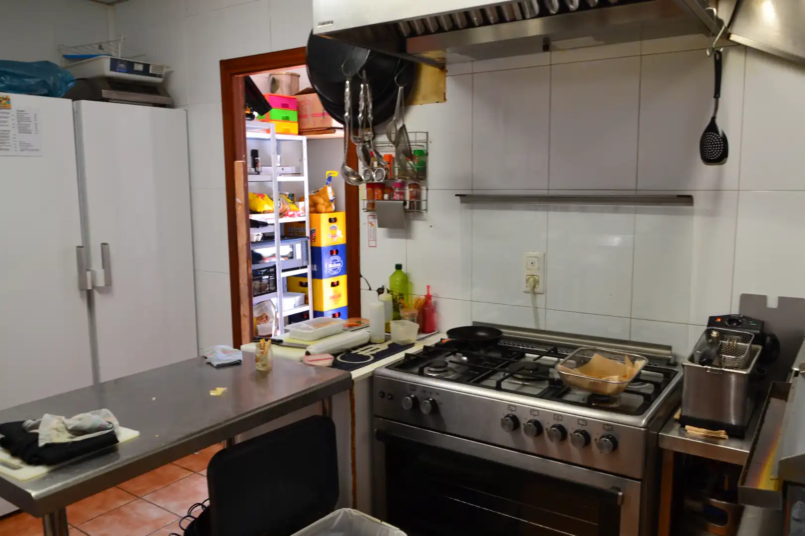 Cocina de Local en traspaso en Zaragoza con Aire acondicionado, Amueblado y Internet