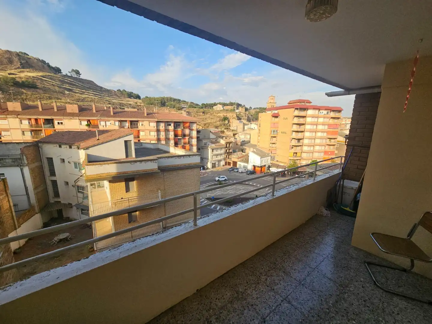 Exterior view of Flat for sale in Tamarite de Litera  with Heating, Storage room and Furnished