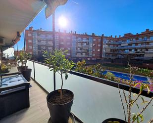 Terrace of Flat for sale in Abrera  with Air Conditioner, Terrace and Swimming Pool