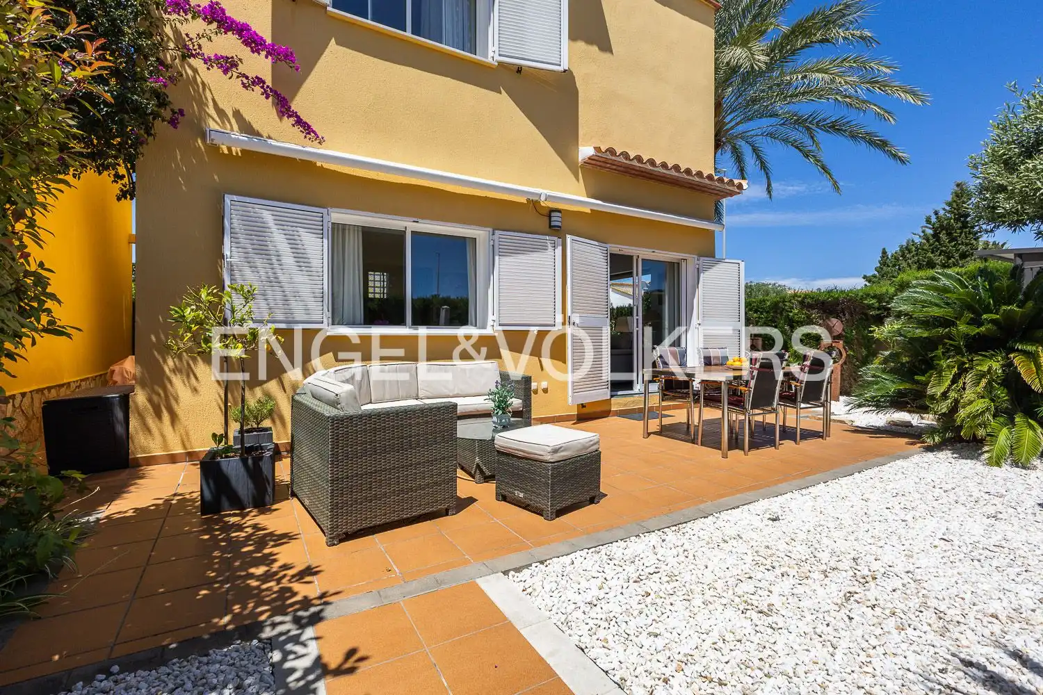 Terraza de Casa o chalet en venta en Dénia con Aire acondicionado, Calefacción y Jardín privado