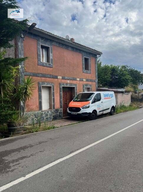 Vista exterior de Casa o chalet en venta en Langreo con Jardín privado