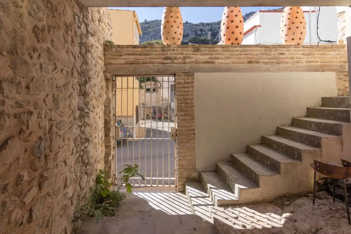 Vista exterior de Finca rústica en venta en La Vall de Laguar con Calefacción, Terraza y Trastero