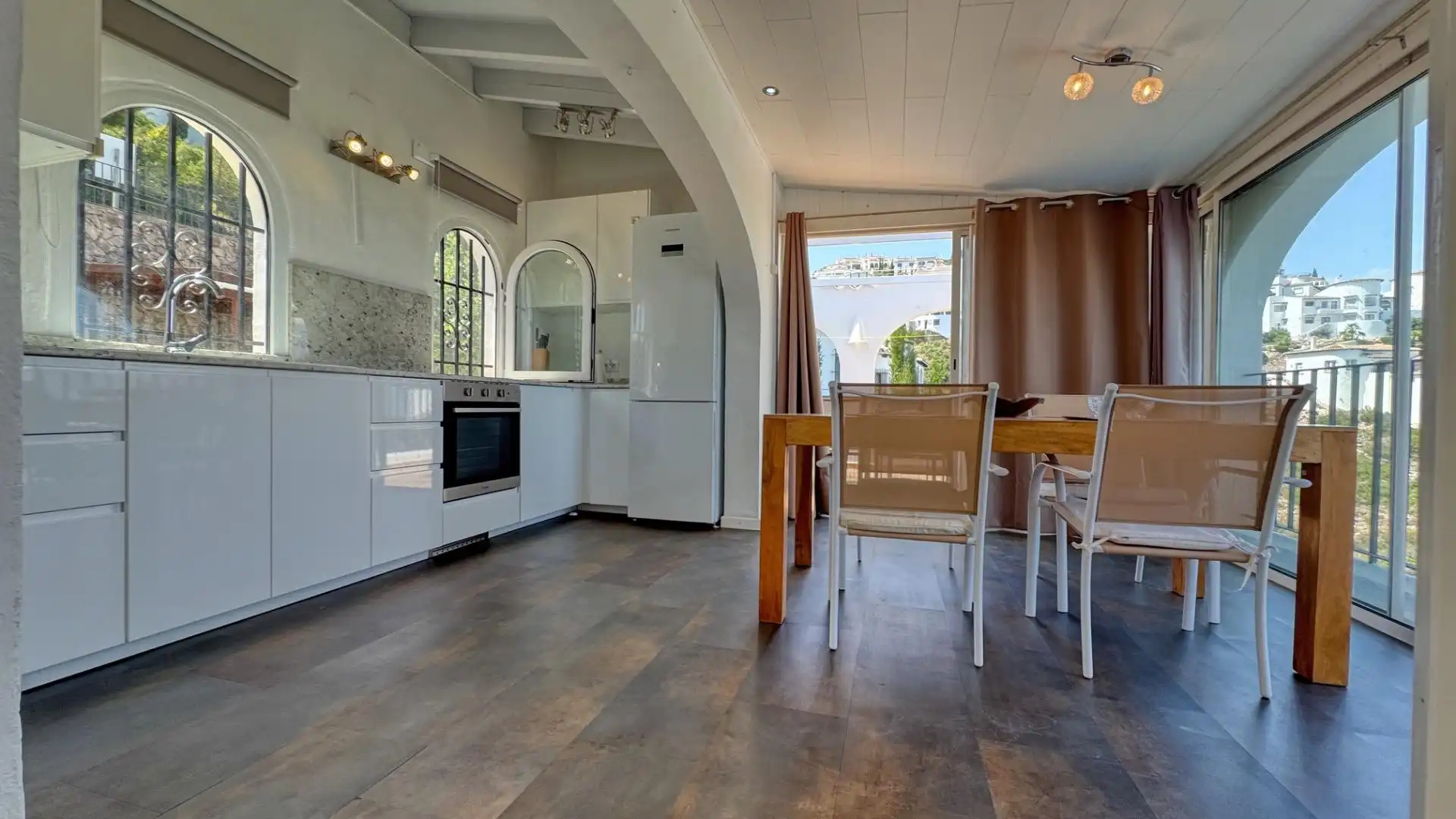 Kitchen of Houses for sale in Pego  with Community pool