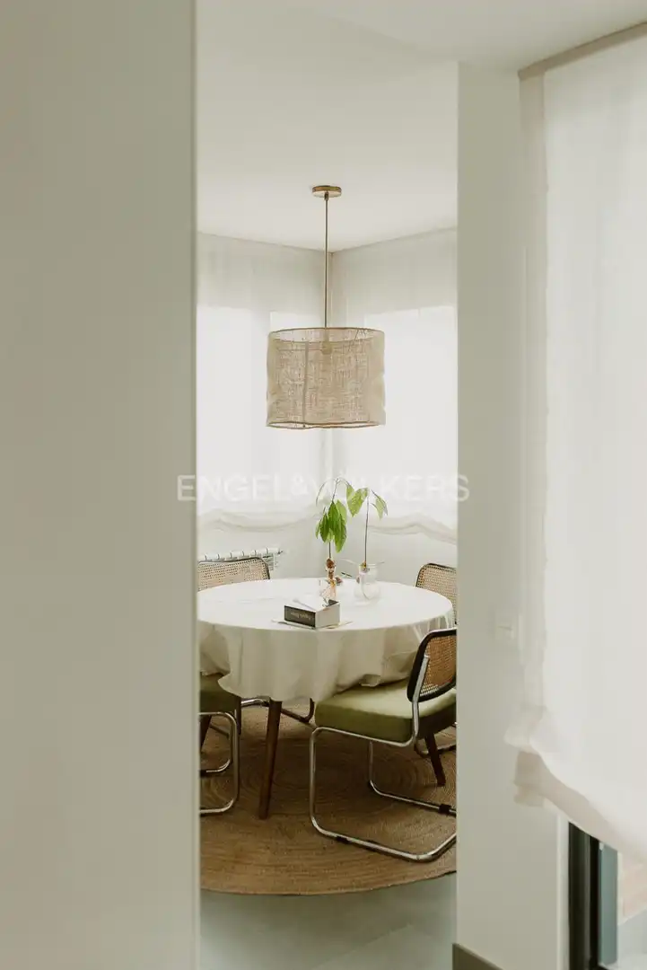 Dining room of Flat for rent in La Moraleja  with Air Conditioner, Heating and Private garden